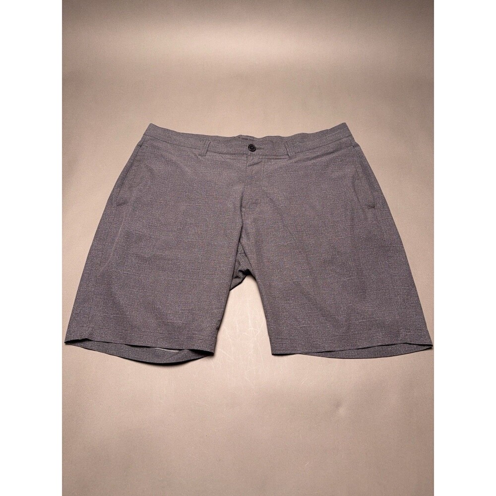 Travis Mathew Shorts Mens 38 Charcoal Grey Performance Golf Lifestyle Casual